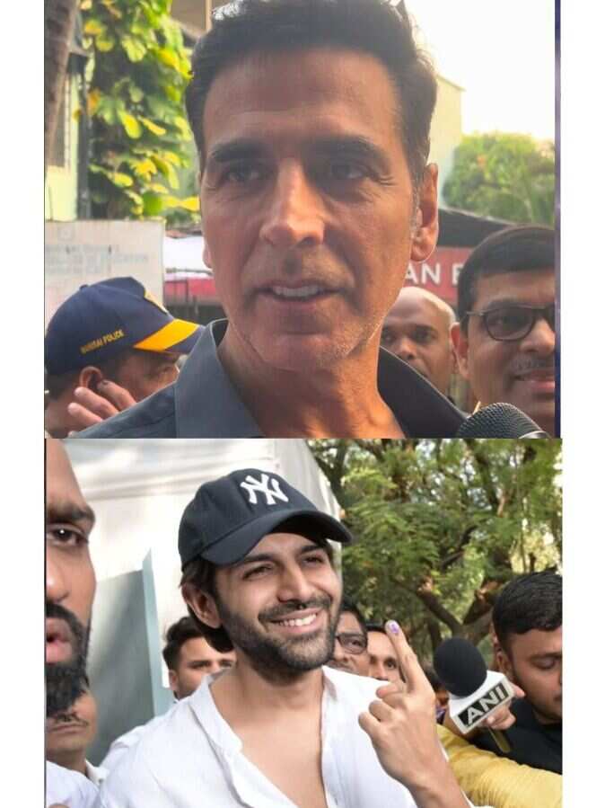 Maharashtra Assembly Elections 2024: Akshay Kumar, Kartik Aaryan, Bollywood stars cast vote