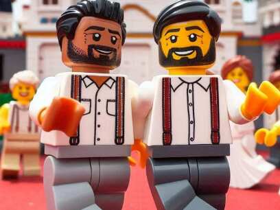 Lego Rrr AI reimagines RRR as a Lego movie