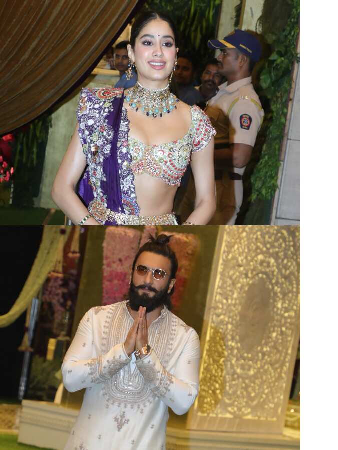 Bollywood celebs at Anant Ambani-Radhika Merchant's Shiva Shakti Puja