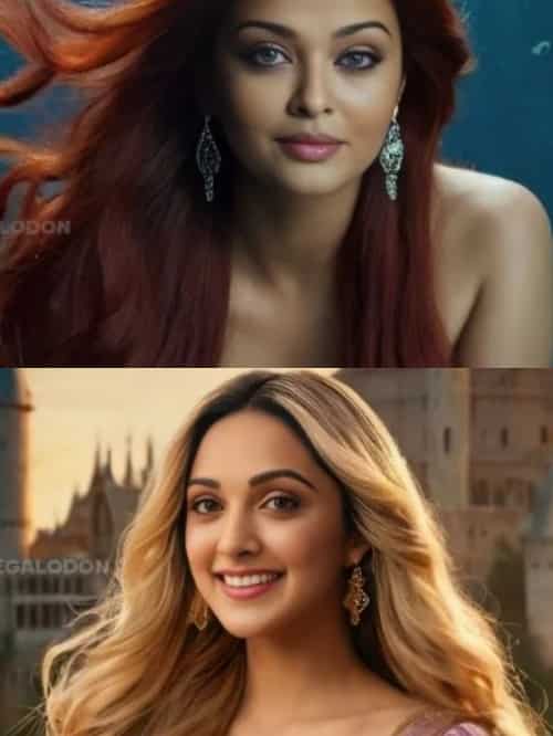 AI imagines Bollywood actresses as Disney characters