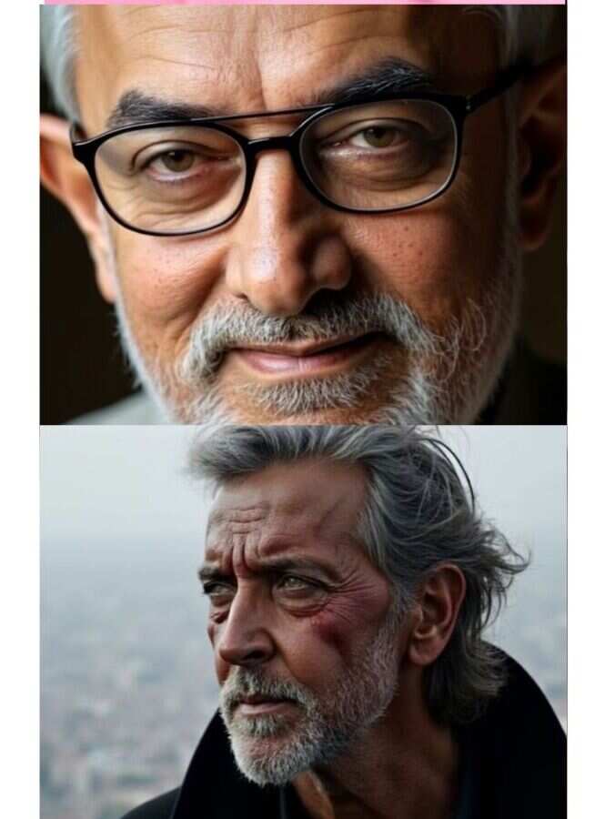 AI imagines Bollywood stars in their old age