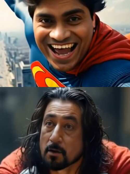 AI imagines Bollywood comedians Shakti Kapoor, Rajpal Yadav, Johnny Lever as Marvel, DC superheroes Batman, Iron Man, Hulk