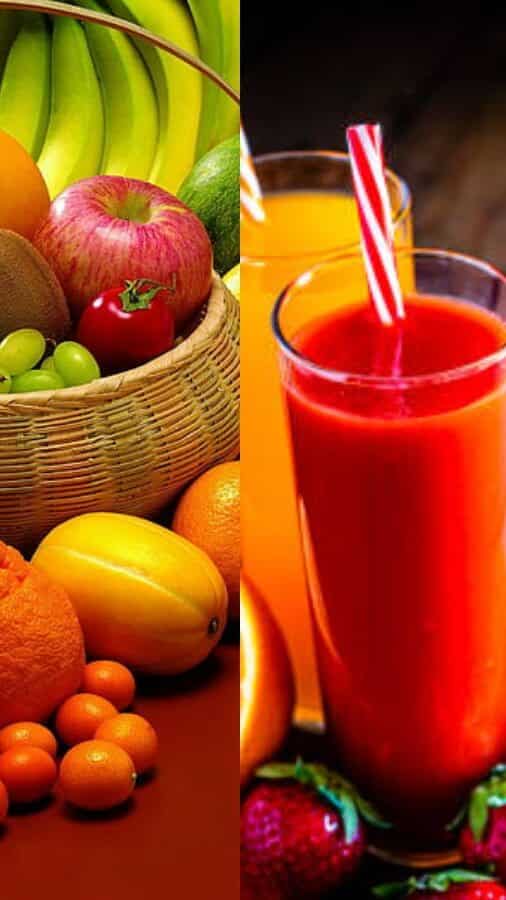 Whole fruits vs Juice which is healthier for you?