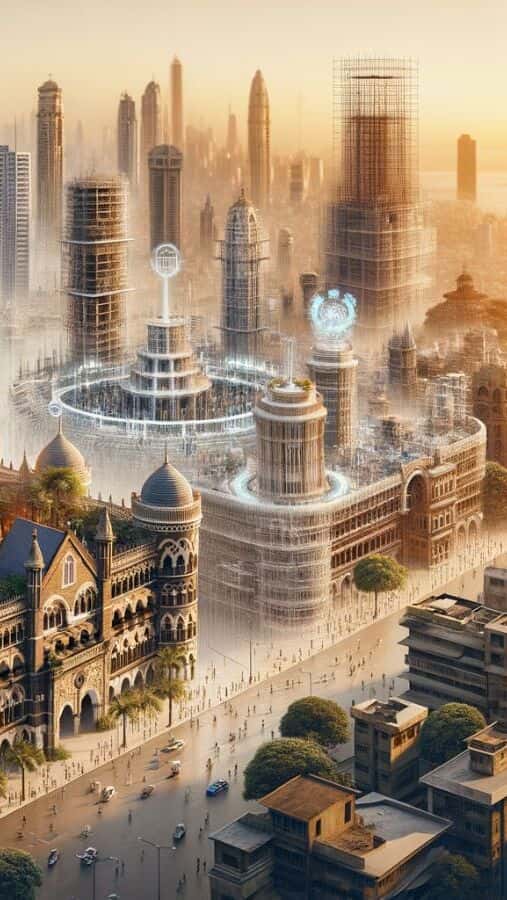 AI imagines how Mumbai would look in 2050