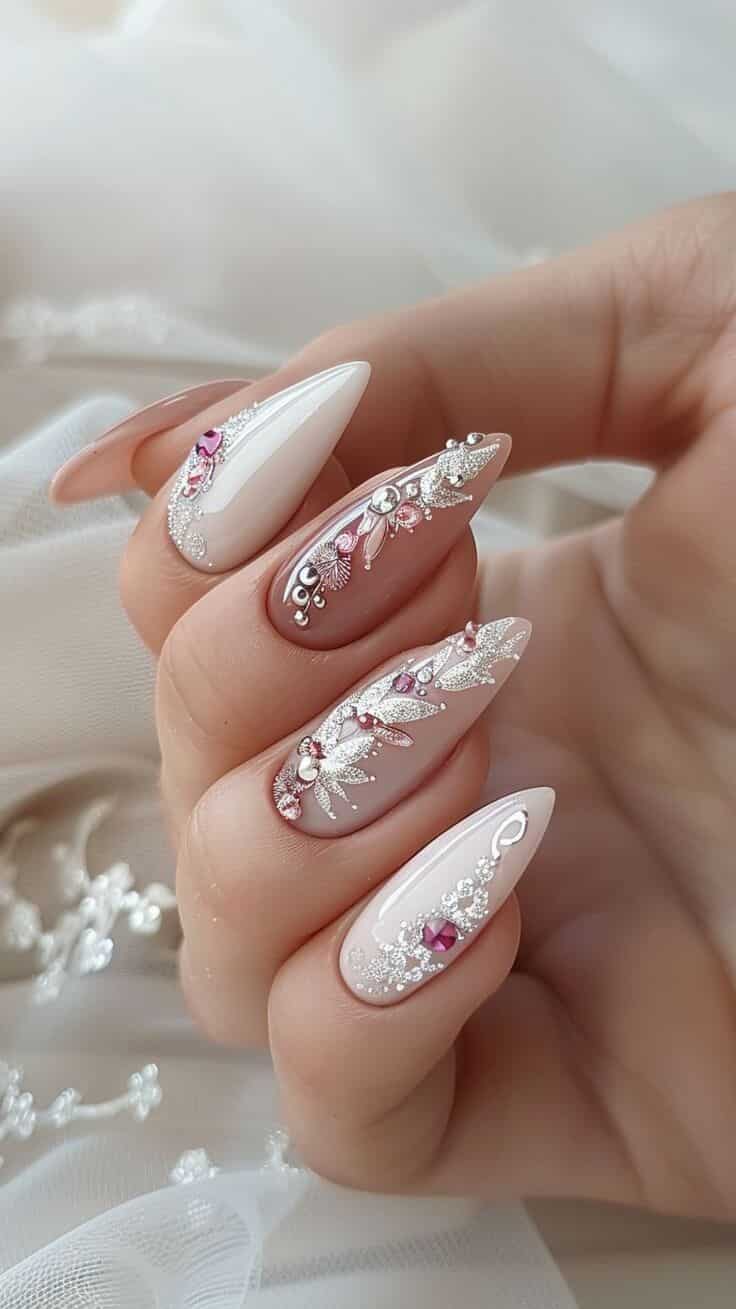 Stunning 3D Blade Nail Extensions 2025