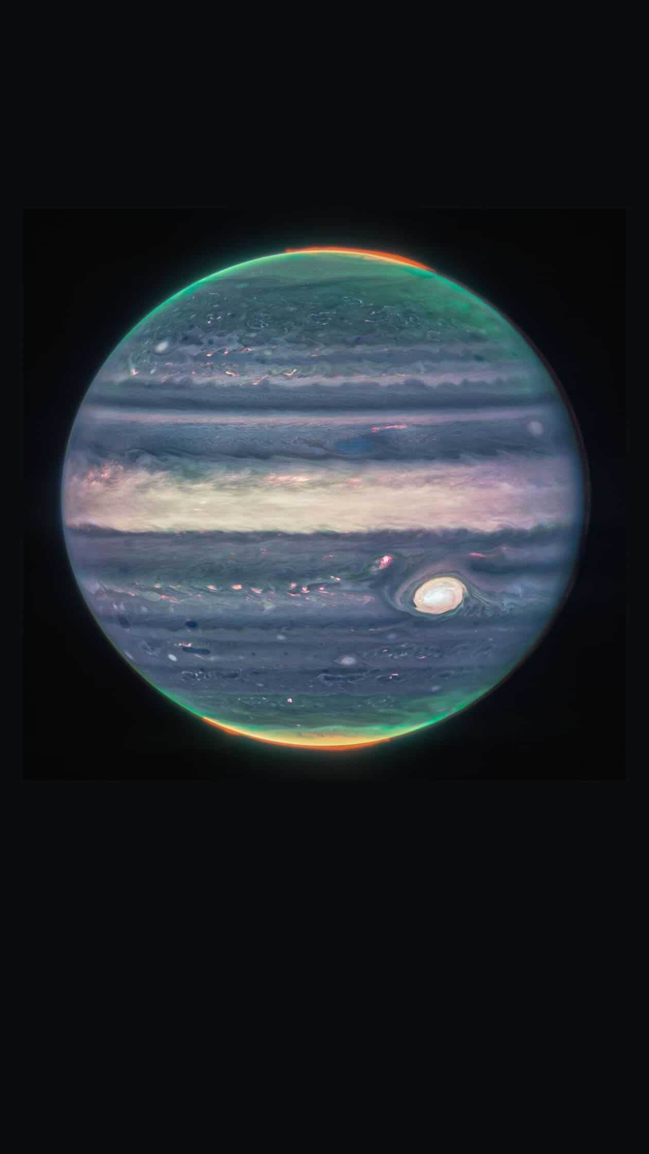 7 rare images of Jupiter captured by NASA
