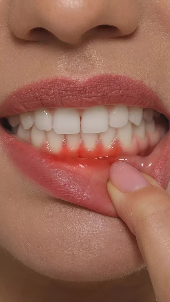 Which vitamin deficiency causes gum bleeding and why?